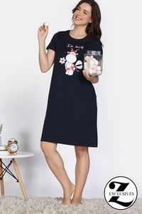 Navy Peony